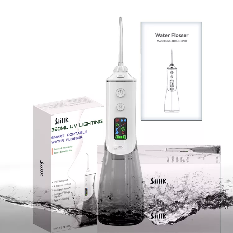 Dental Portable 360ML UV Water Flosser (2)